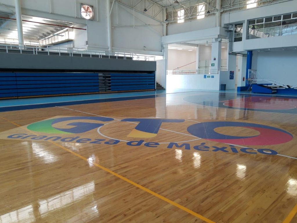 Renuevan la cancha del Multideportivo León 1 – Comisión de deporte del  estado de Guanajuato